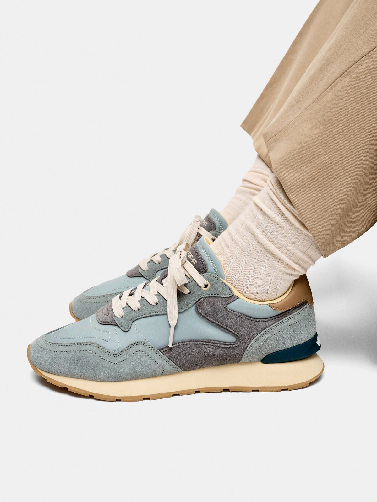 City Retro Sneakers - Light Blue