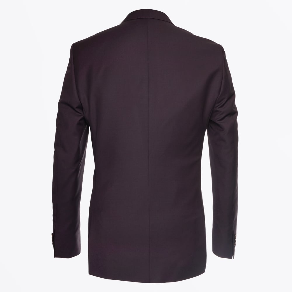 - Sherman Brandon Mohair Suit - Burgundy