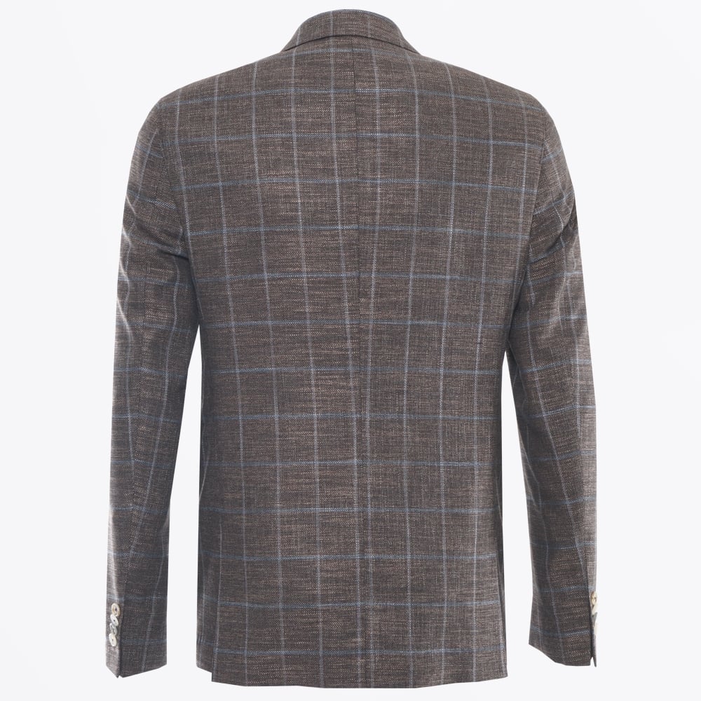 - Star Dandy Check Blazer - Brown