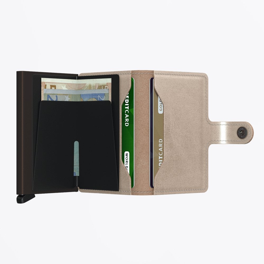 Miniwallet - Metallic Champagne