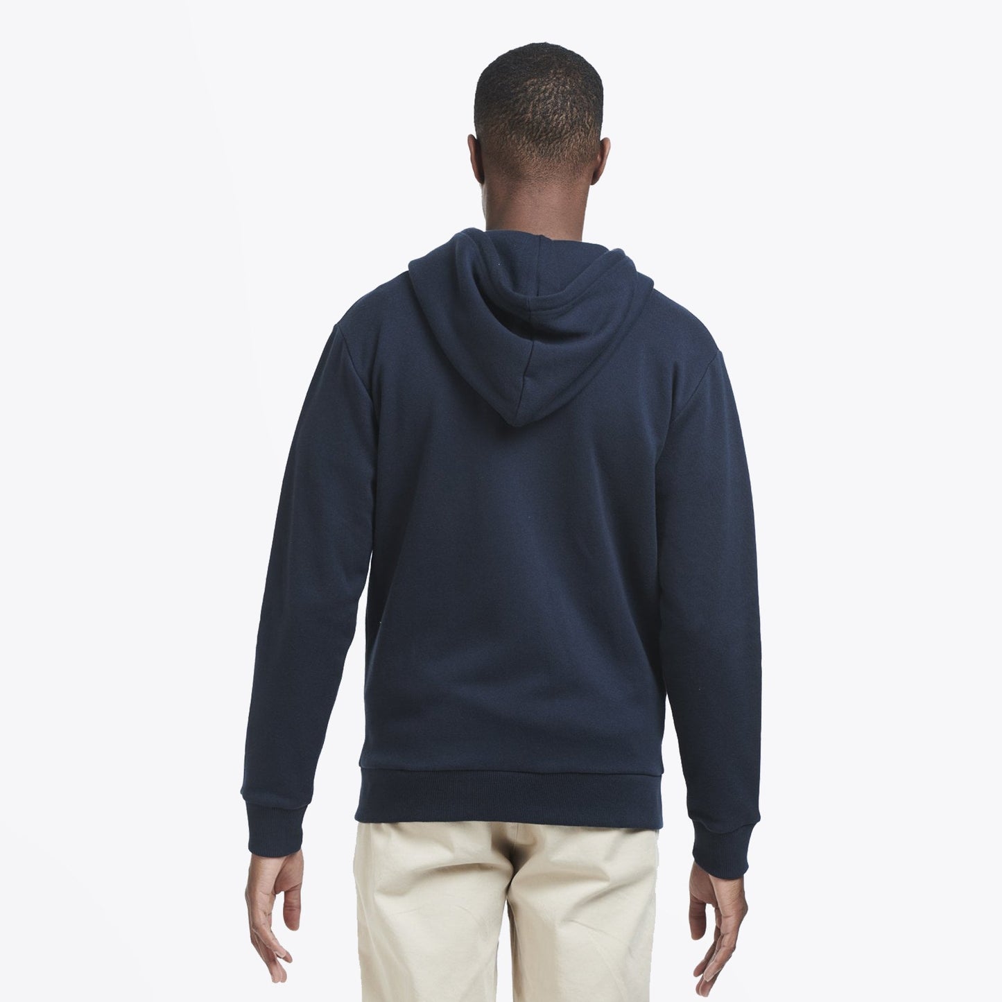 - Zipper Hoodie - Dark Navy