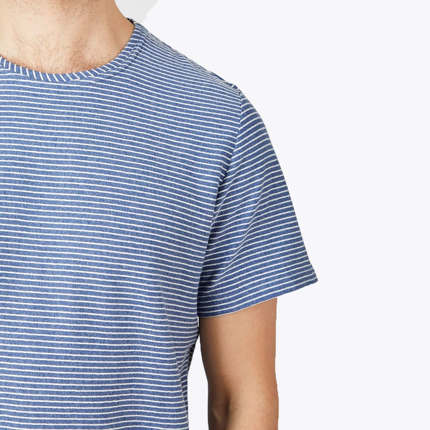 - Conduit Stripe T-shirt - Blue/White
