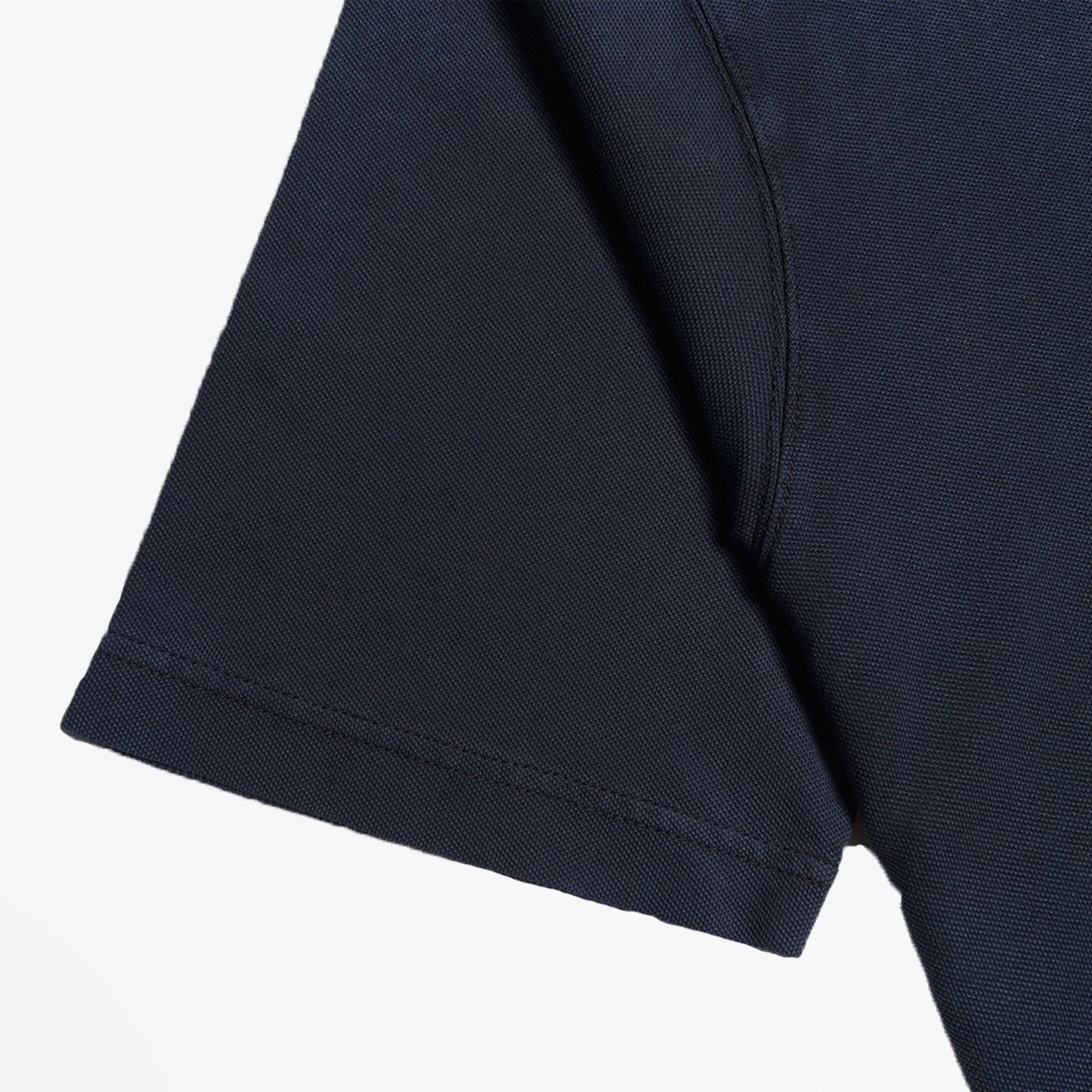 - Pique Polo Shirt - Navy