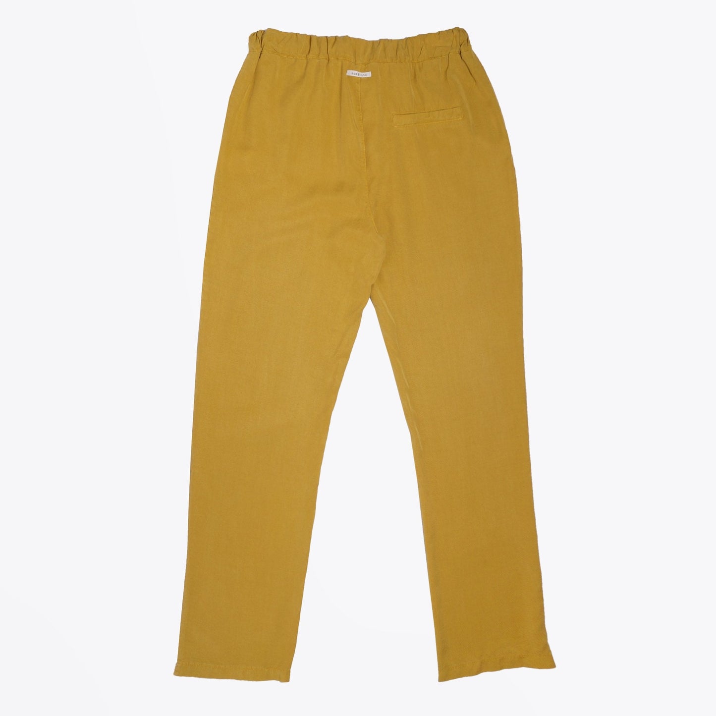 - Drawstring Trousers - Mustard