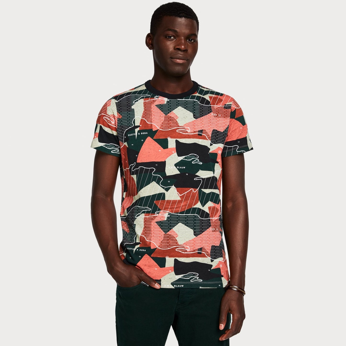 - All-Over Print Tee - Multi