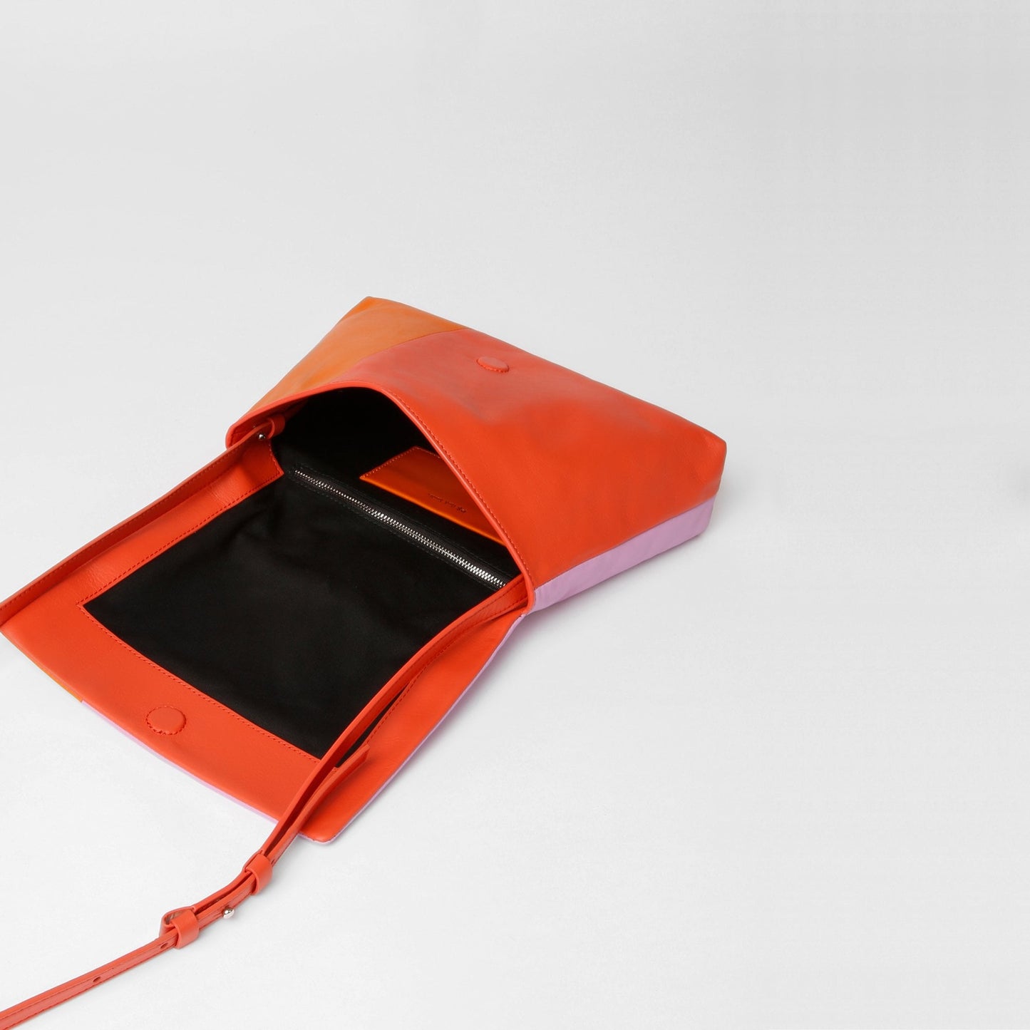 - Colour Block Cross Body Bag - Multi