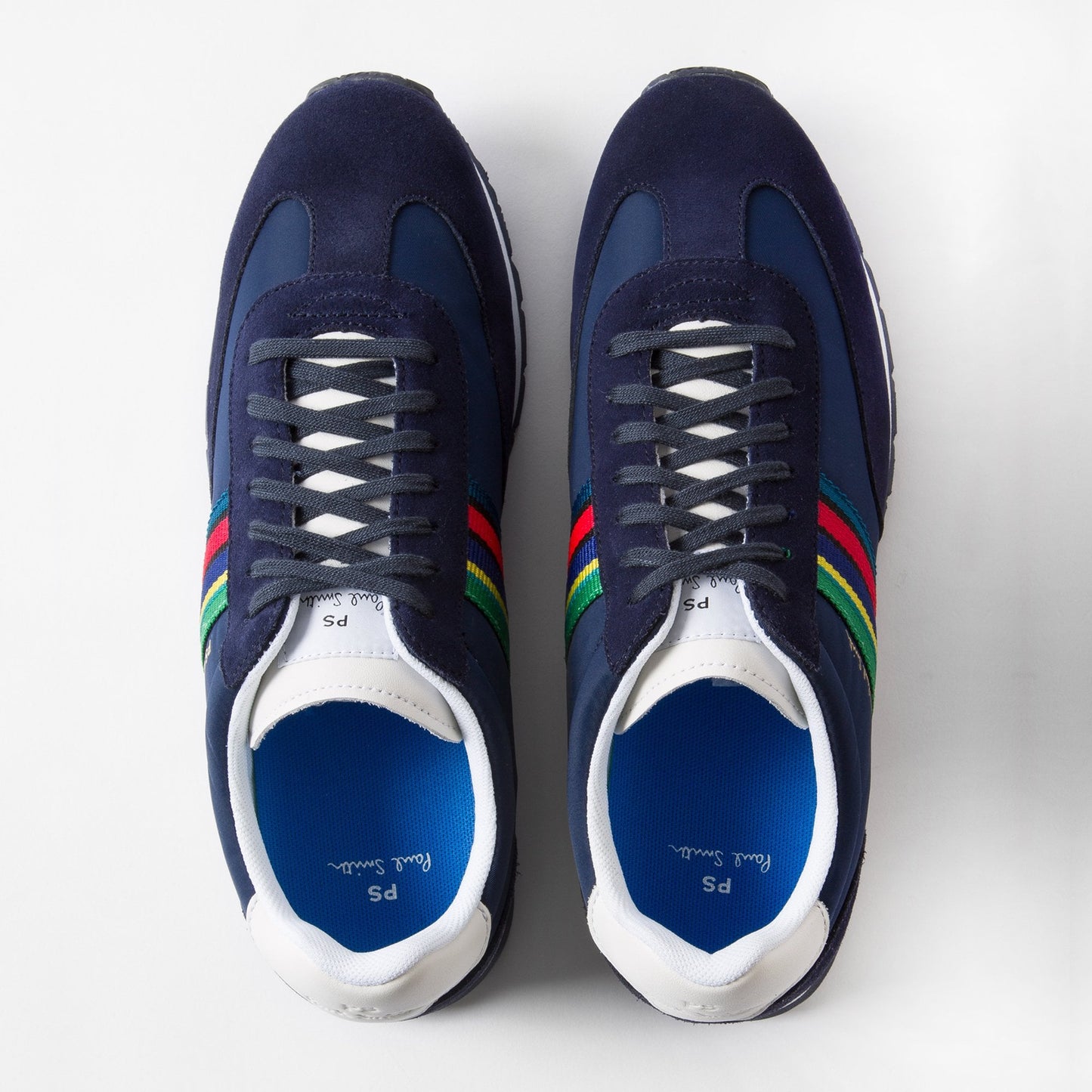 - Sports Stripe 'Prince' Trainers - Navy