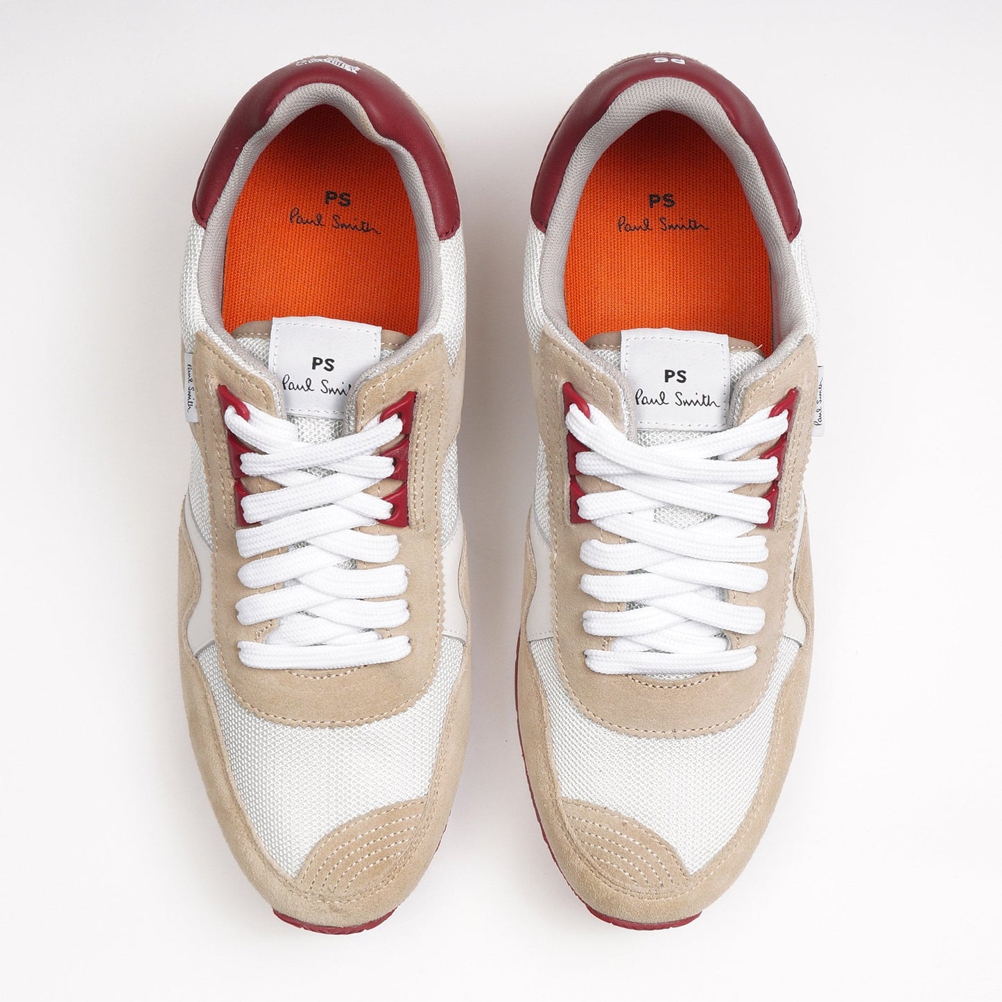 Vinny Suede Panel Trainers - Sand