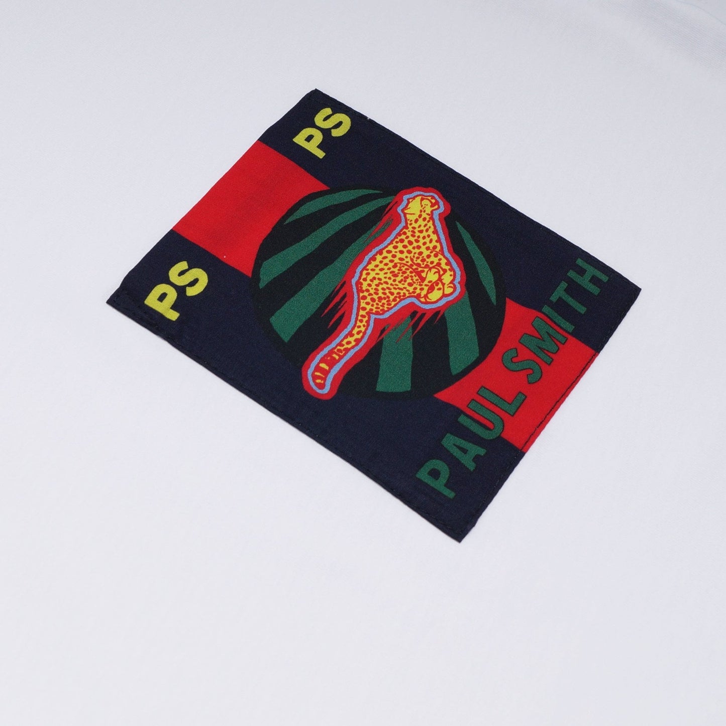 - Cheetah Patch T-shirt - White