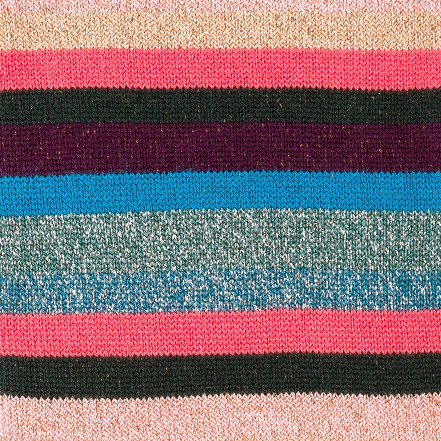 - Glitter 'Swirl Stripe' Socks - Multi