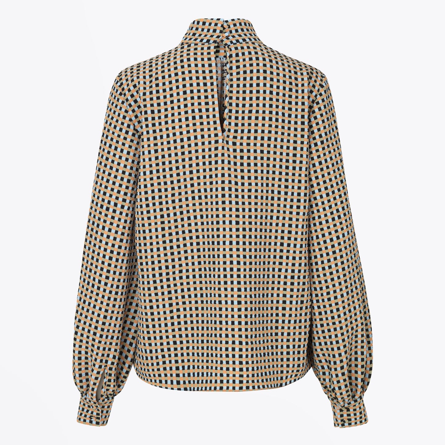 - Eddy Top - Gingham Orange