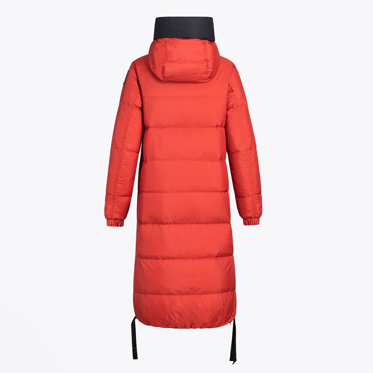 -  Reversible Sleeping Bag Parka Coat - Pencil/Faded Rose