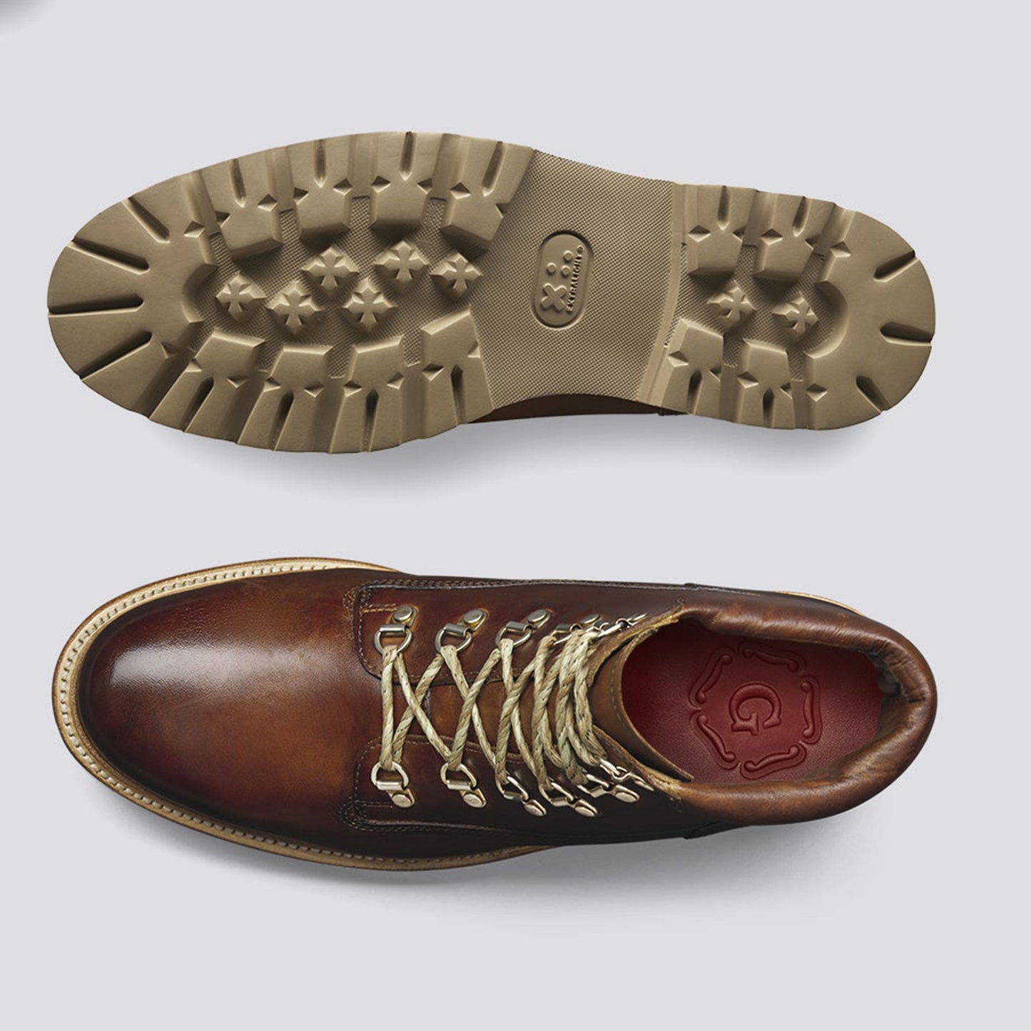 - Rutherford - Leather Hiker Boot - Tan