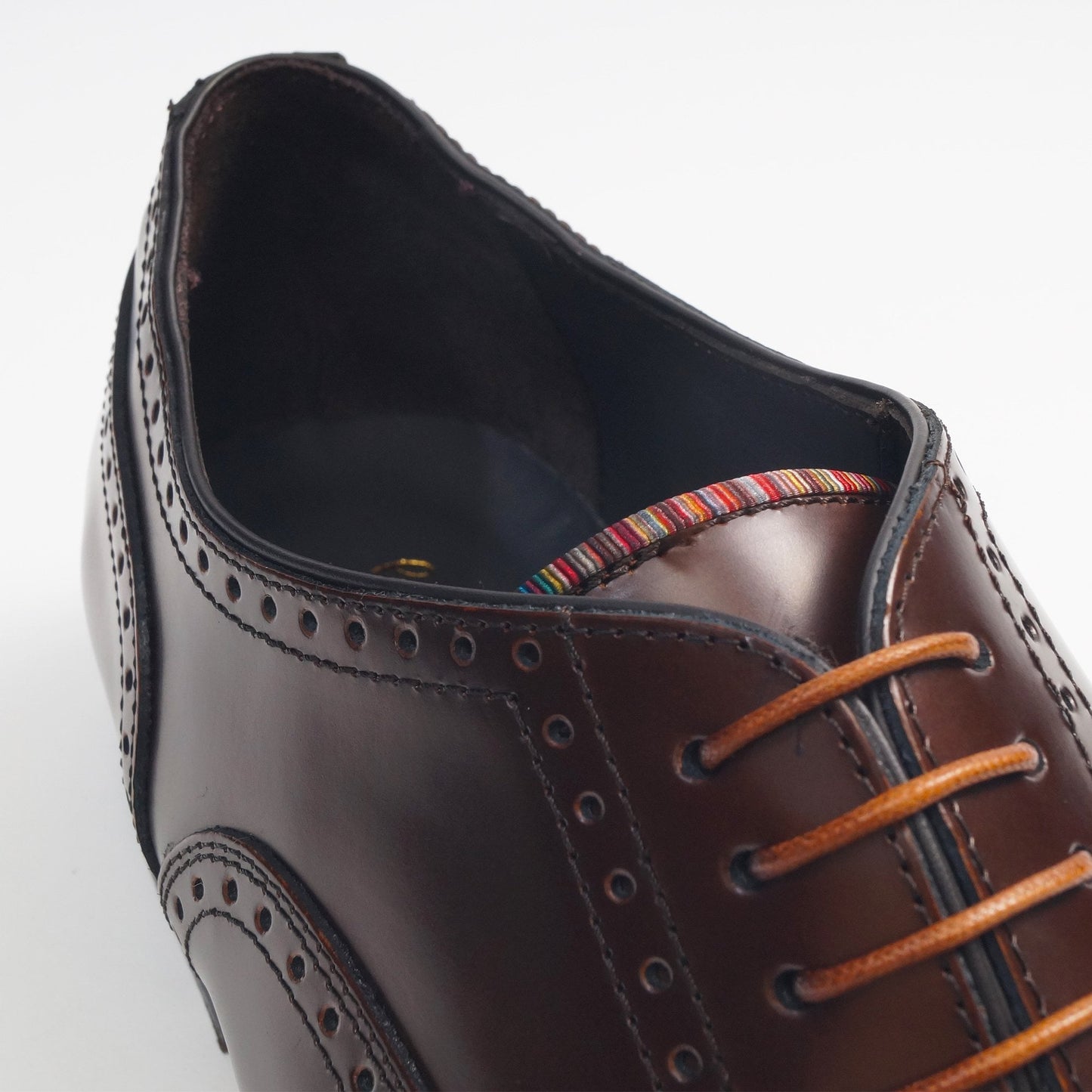 - Calf Leather 'Shaw' Brogues - Tan