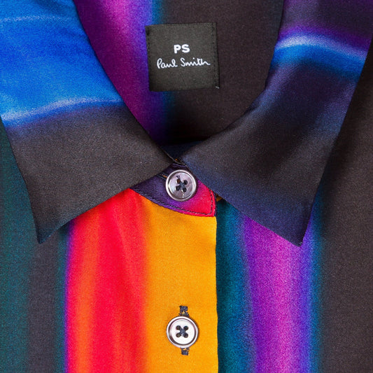 - 'Horizon Stripe' Print Shirt - Multi