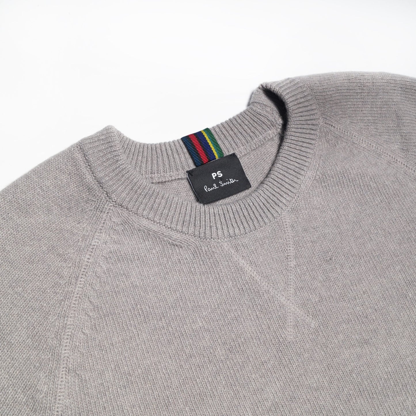 - Wool Crew Neck Pullover - Grey