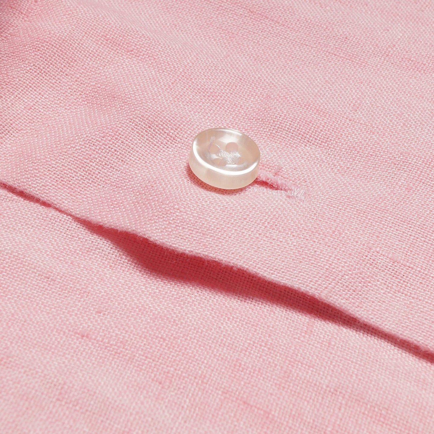 Lightweight Linen Shirt - Pink