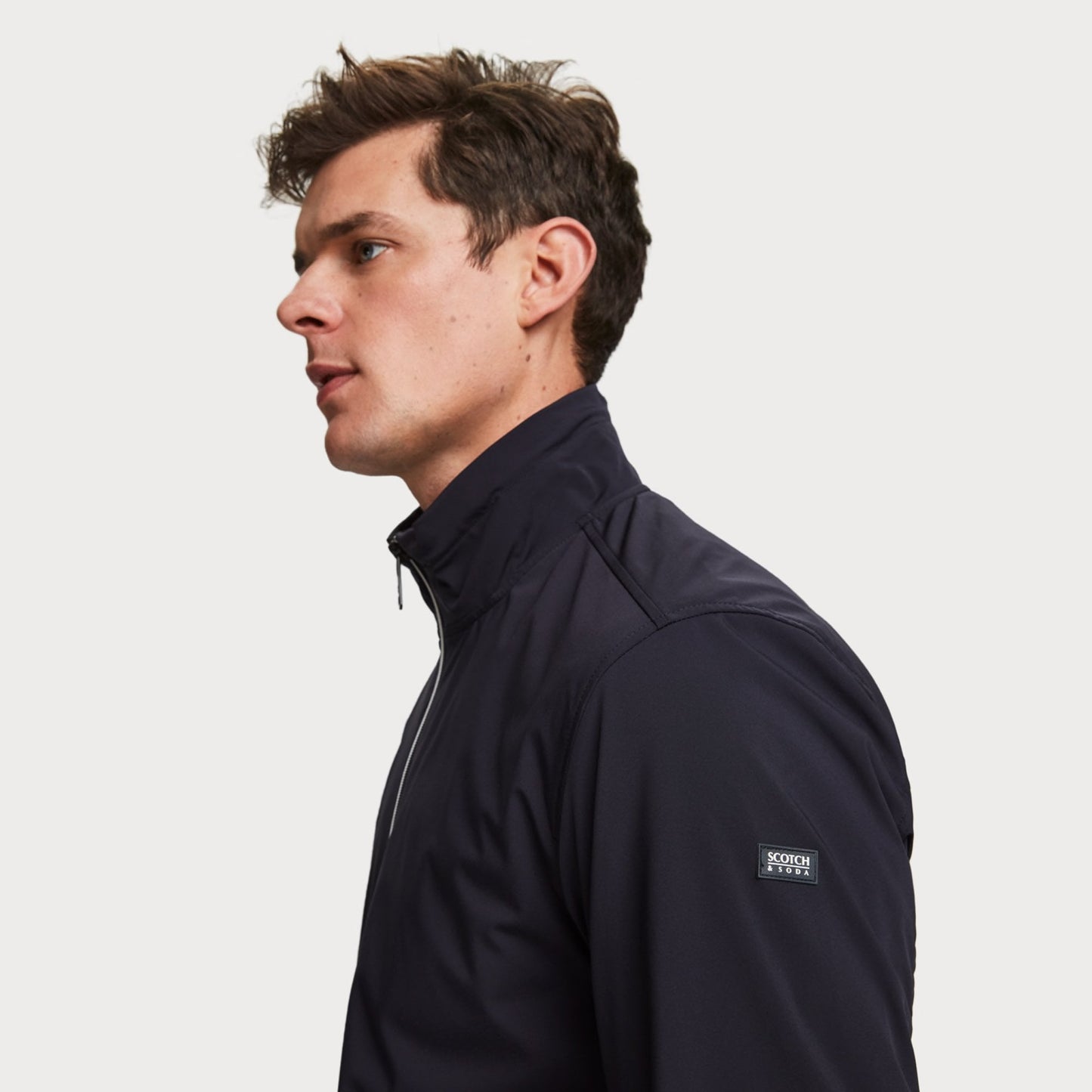 - Classic Bomber Jacket - Navy