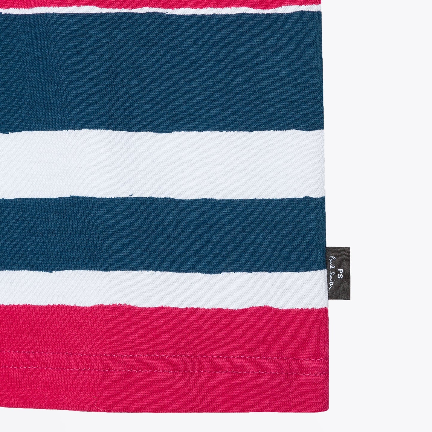 - Organic Cotton Stripe T-shirt - Pink