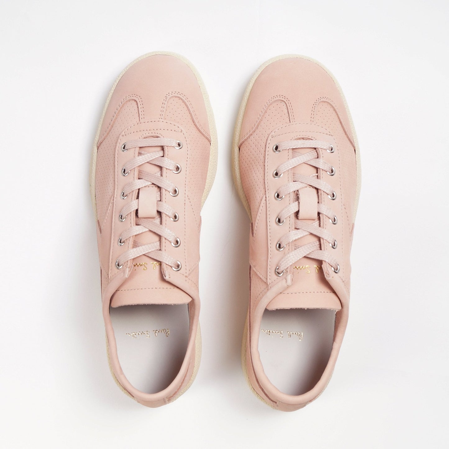 Leather 'Ziggy' Trainers - Pink