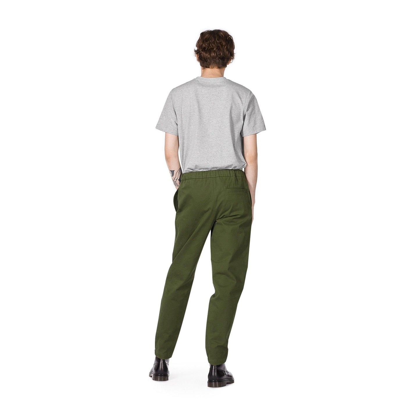 - Pepper - Logo Patch T-Shirt - Grey