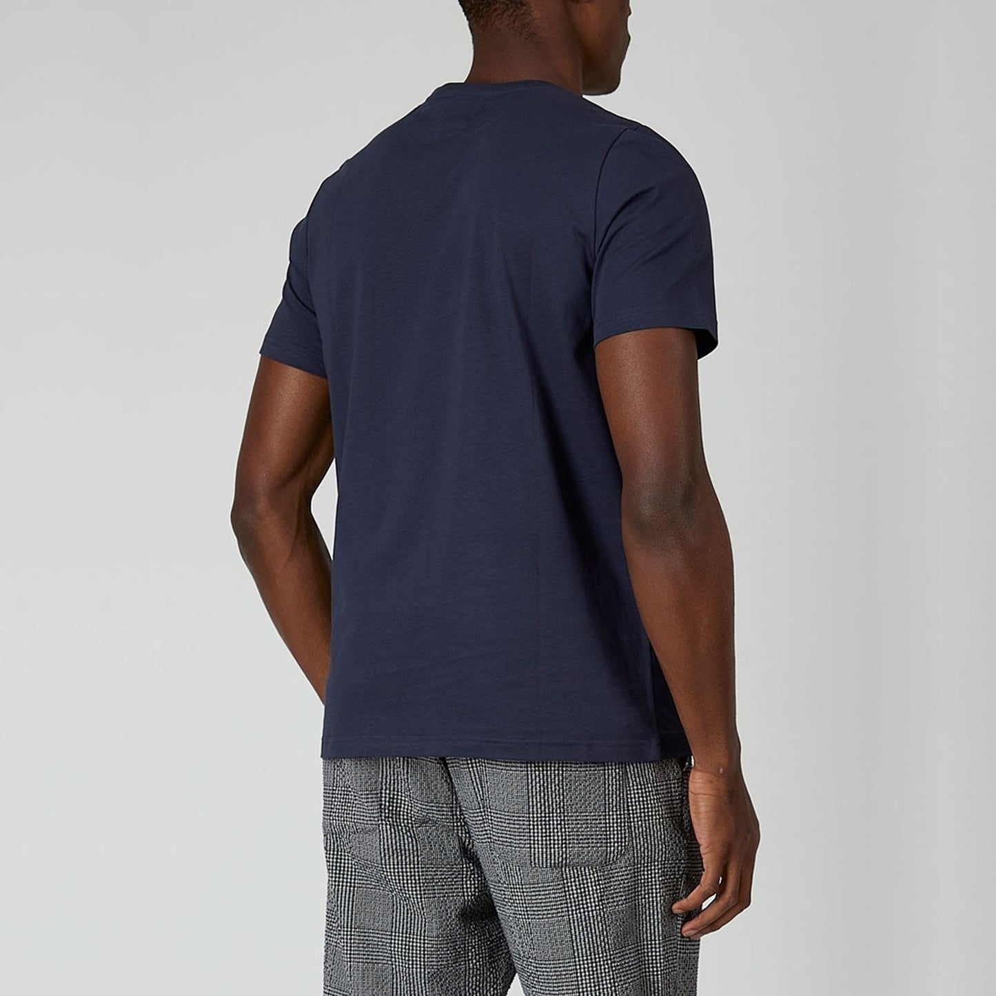 - Oli Cotton Pocket Tee - Navy