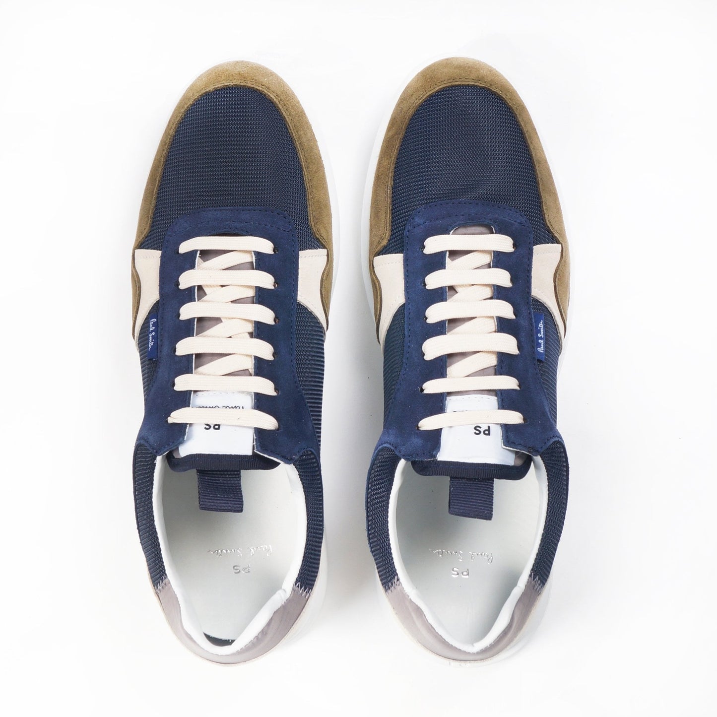 - Suede 'Lemmy' Sneakers - Navy/Multi