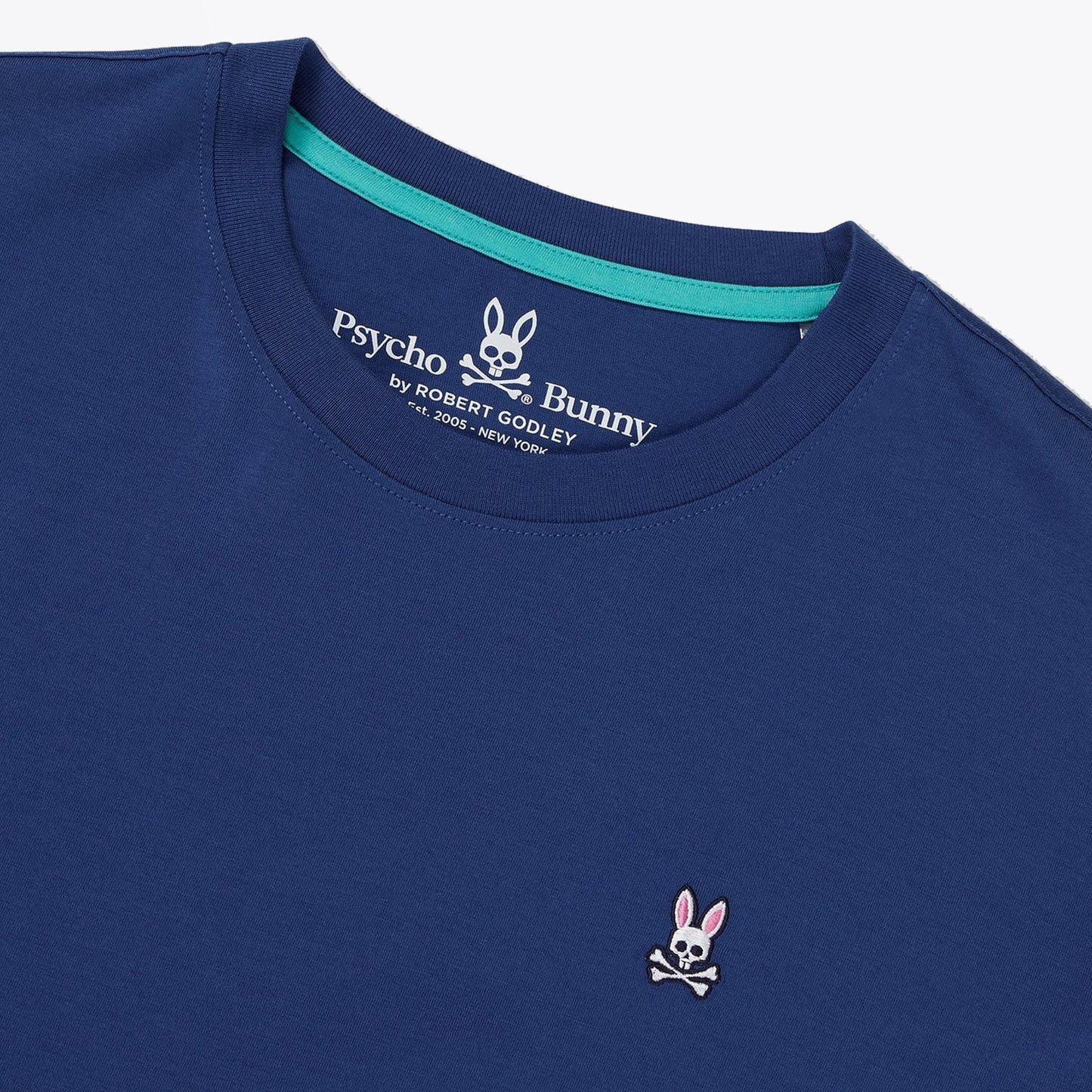 - Classic Crew Neck T-Shirt - Blue