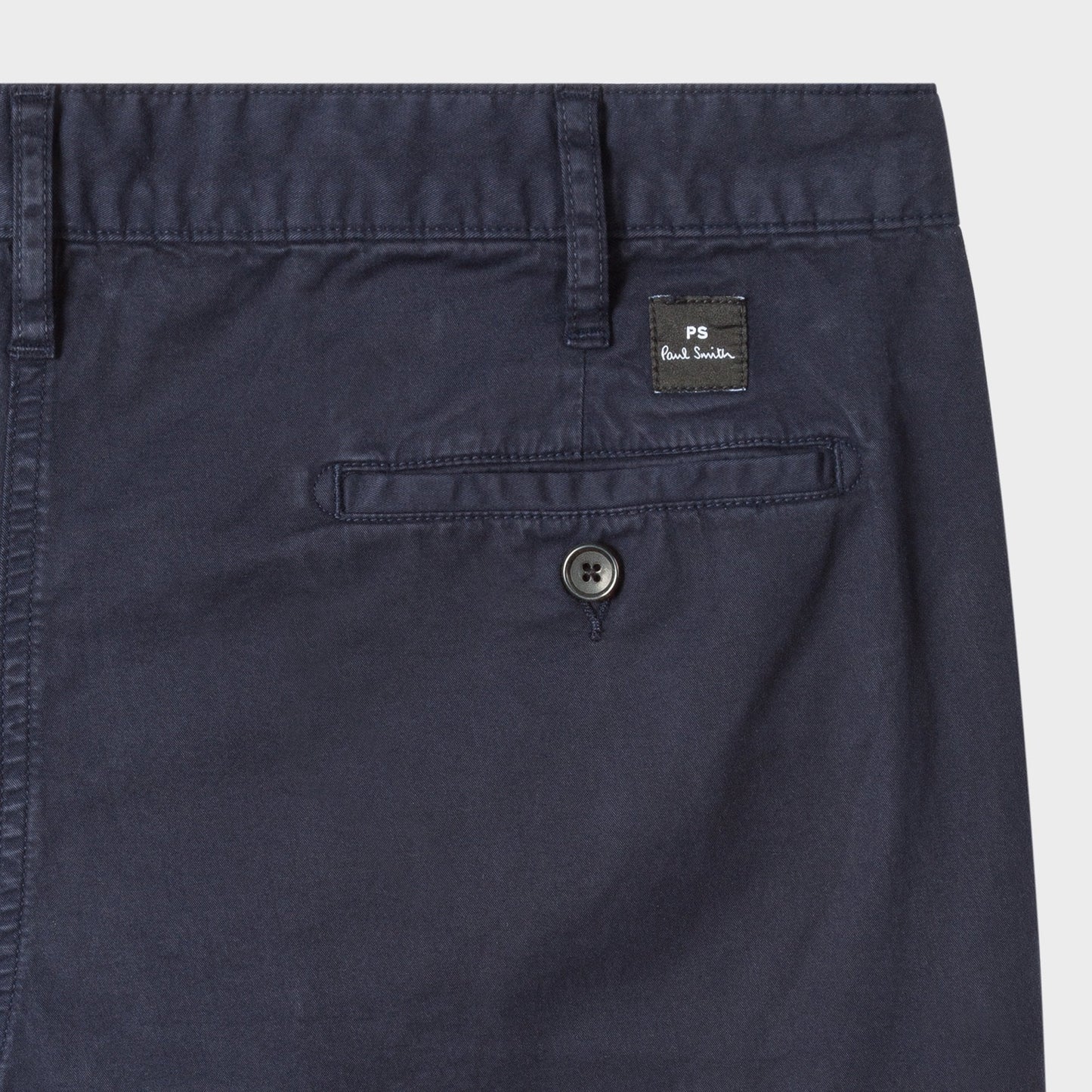Garment-Dyed Cotton Shorts - Dark Navy
