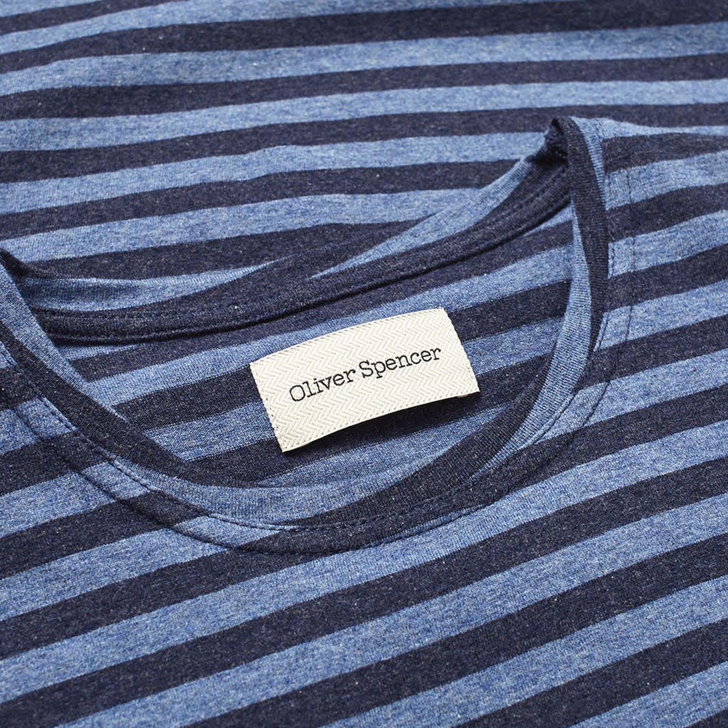 - Conduit Stripe T-shirt - Blue/Navy