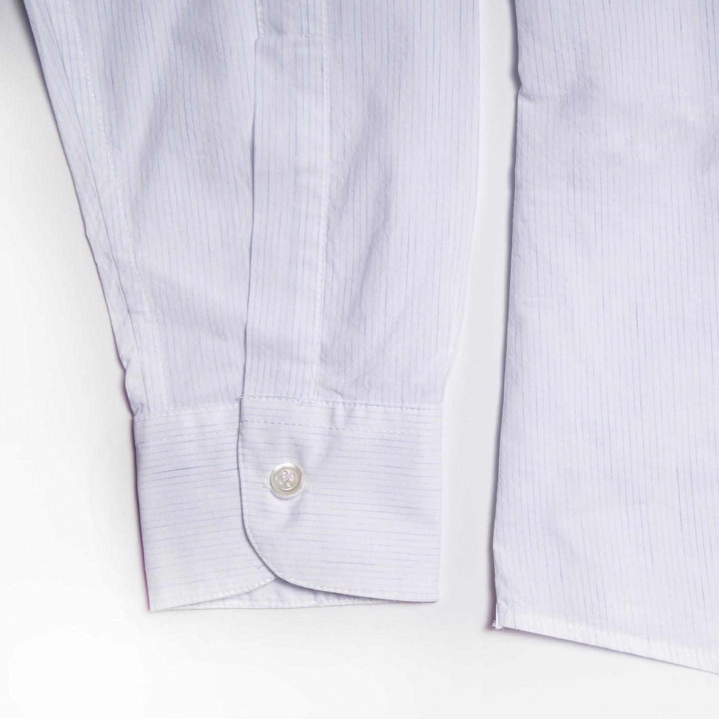 - Fine Stripe Shirt - White