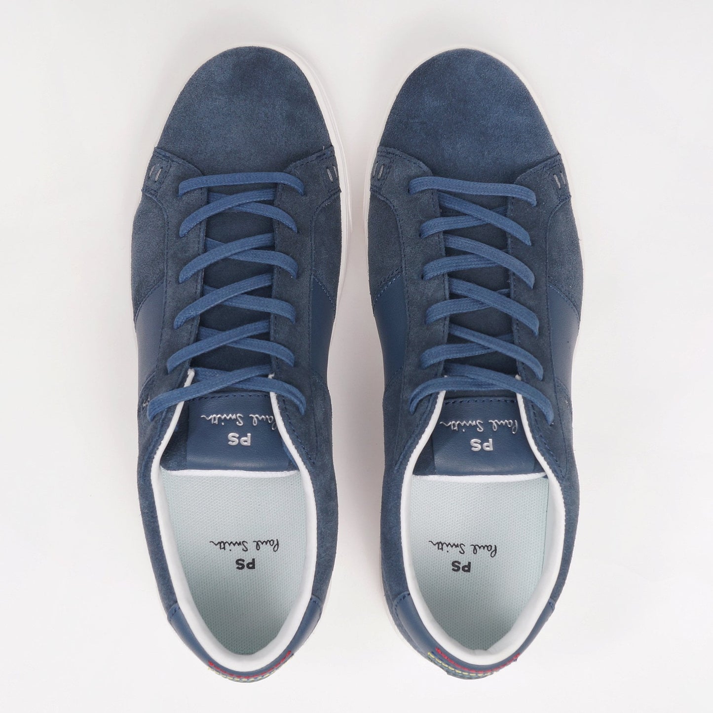 - Nubuck 'Lowe' Trainers - Blue