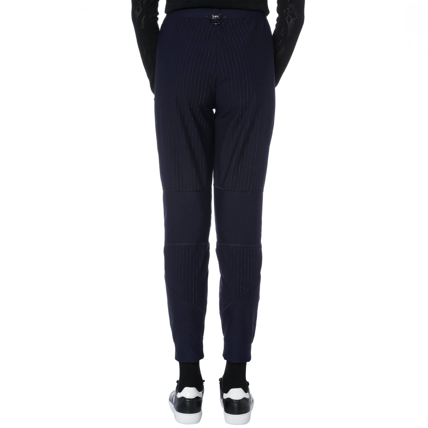 - Entrust - Pinstripe Jogger Pants - Navy