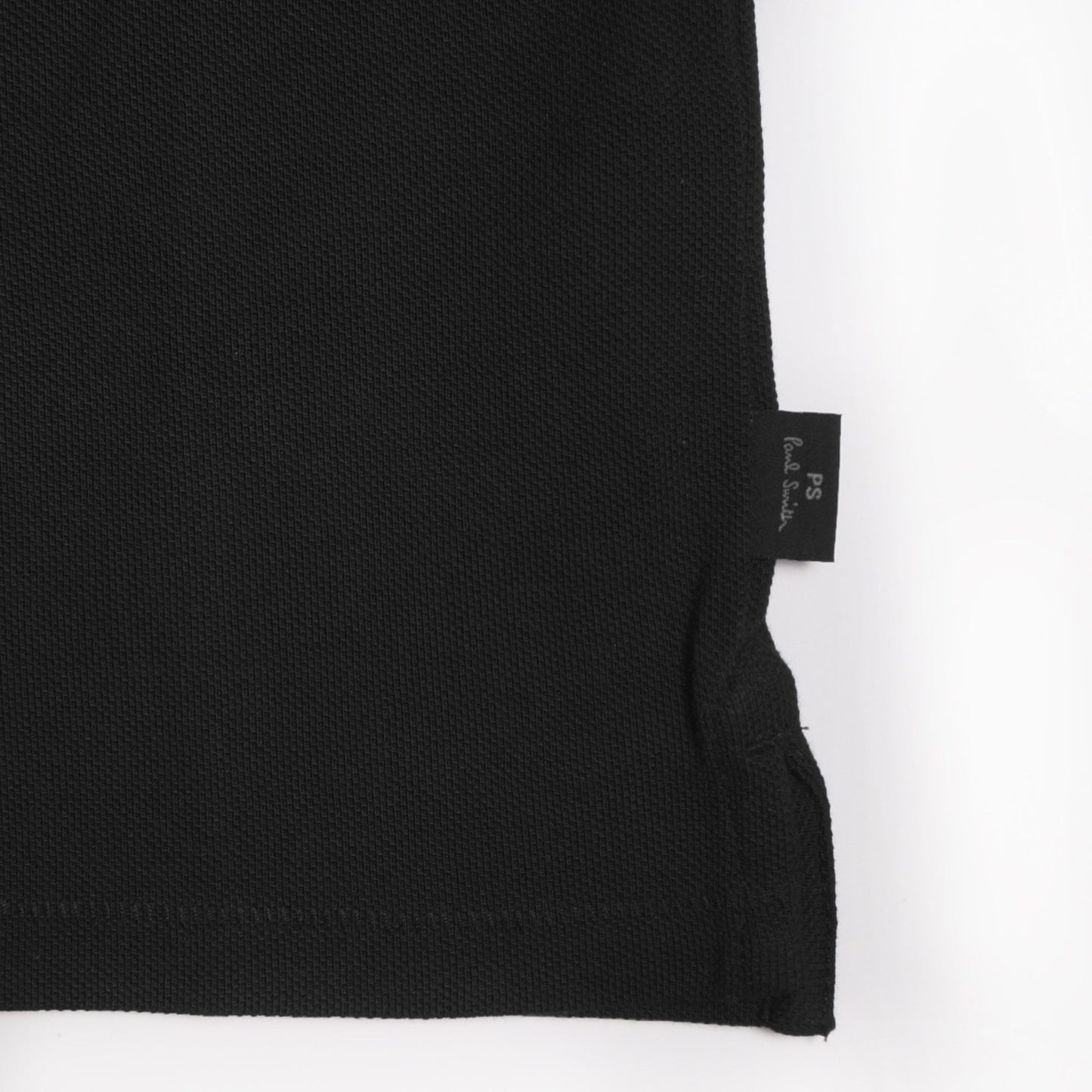 - Cotton 'Angel Monkey' Polo Shirt - Black