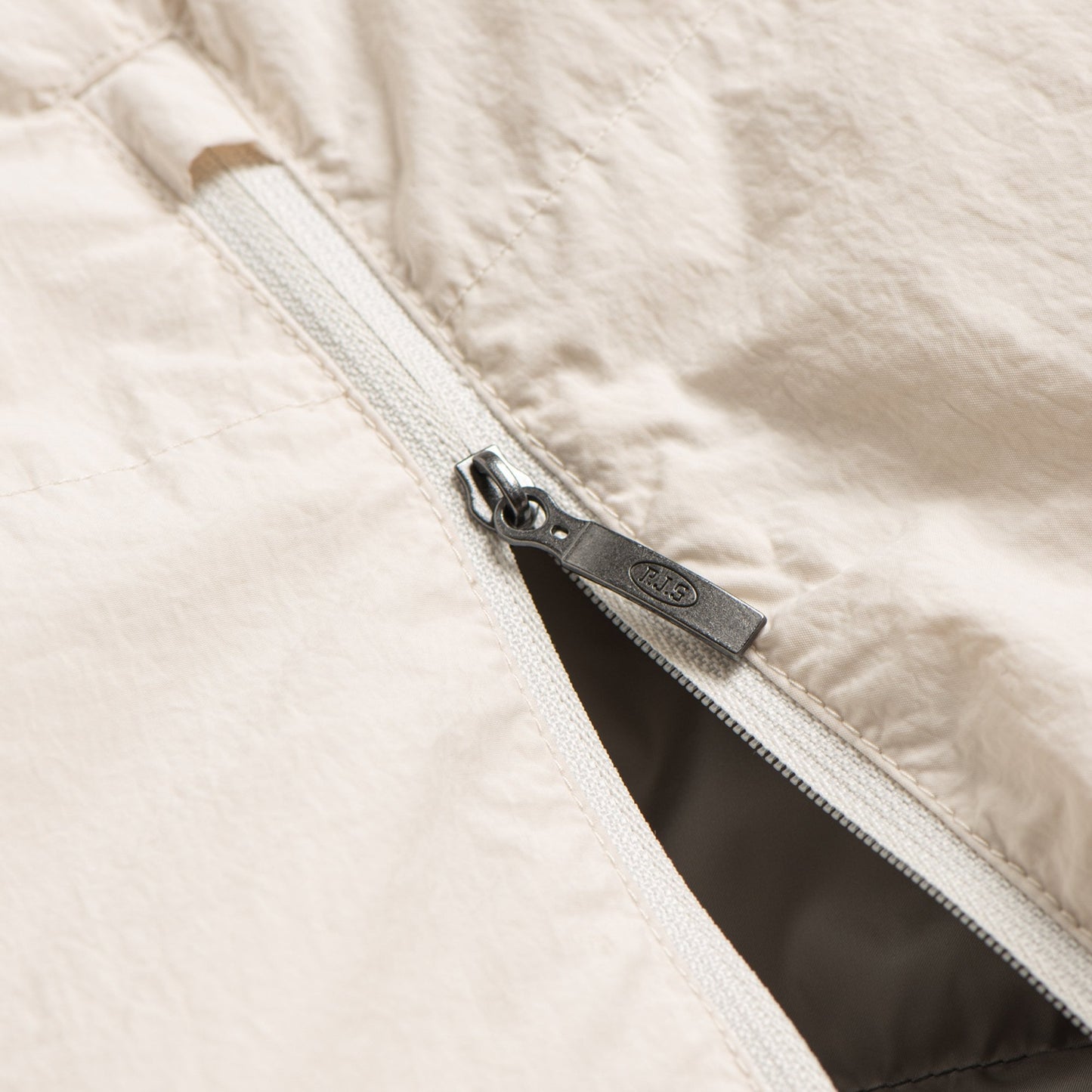 -  Reversible Sleeping Bag Parka Coat - Beige