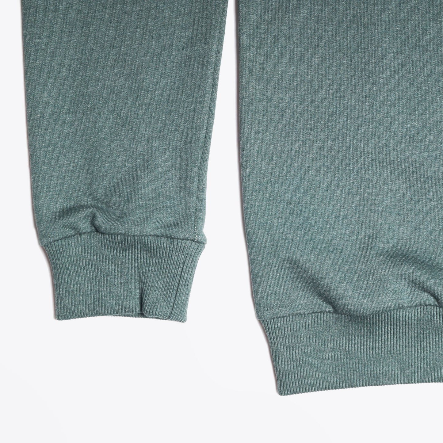 Malcolm - Collage Logo Sweater - Green Marl
