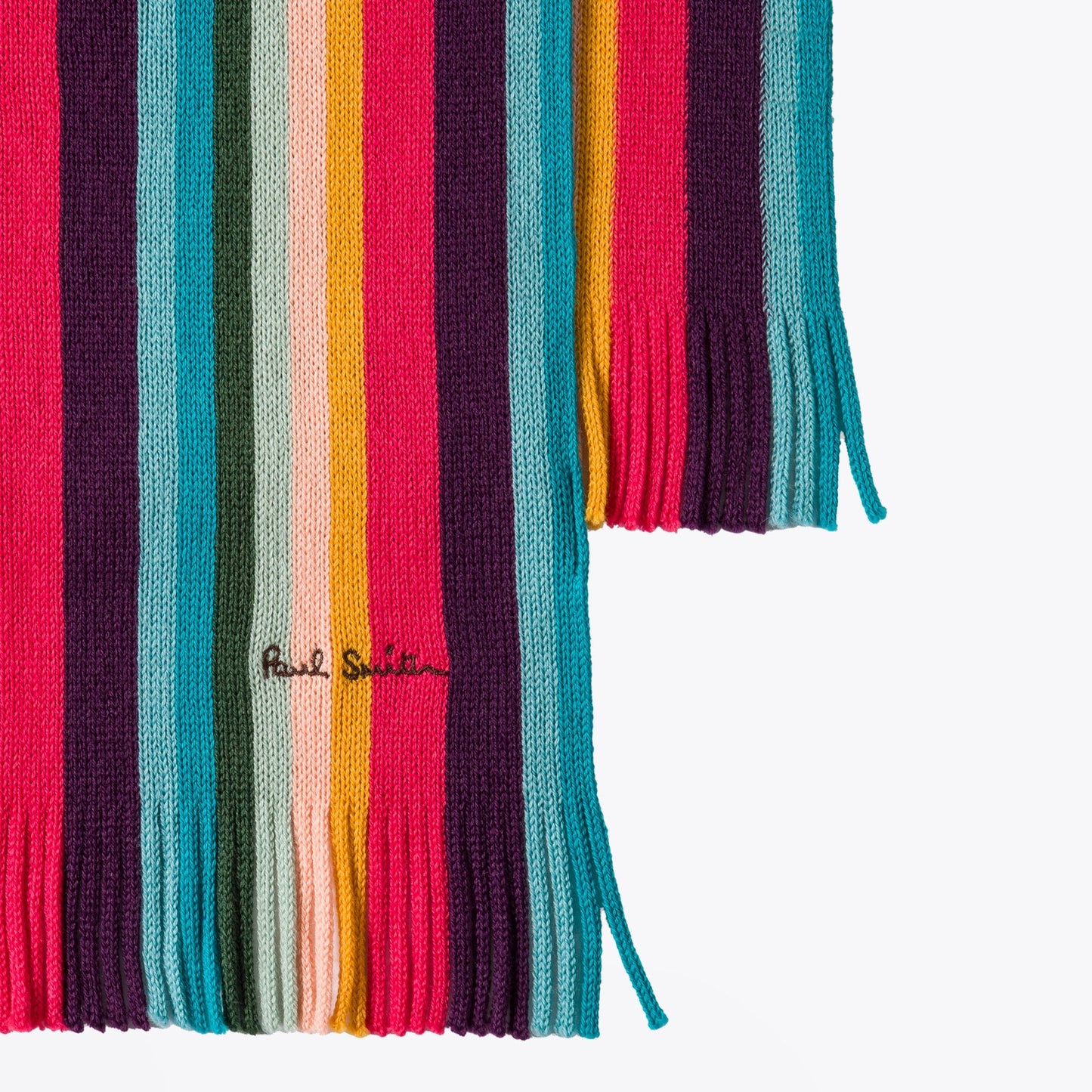 - 'Artist Stripe' Wool Scarf - Multi