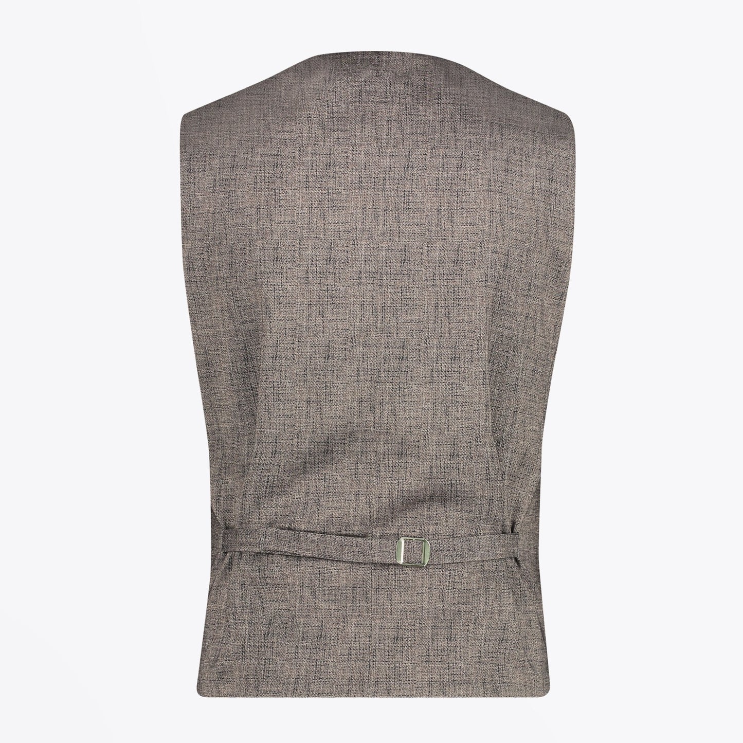 - Woven Waistcoat - Brown