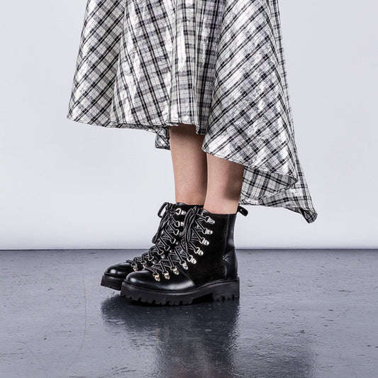 - Nanette - Colorado Leather Boot - Black