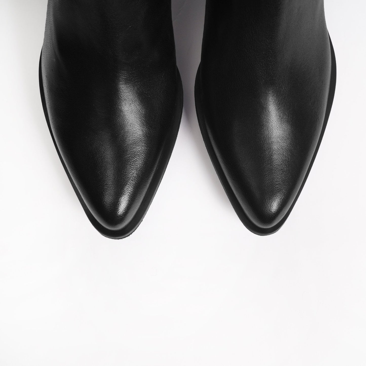 - Shoko Zanzi - Leather Ankle Boots - Black