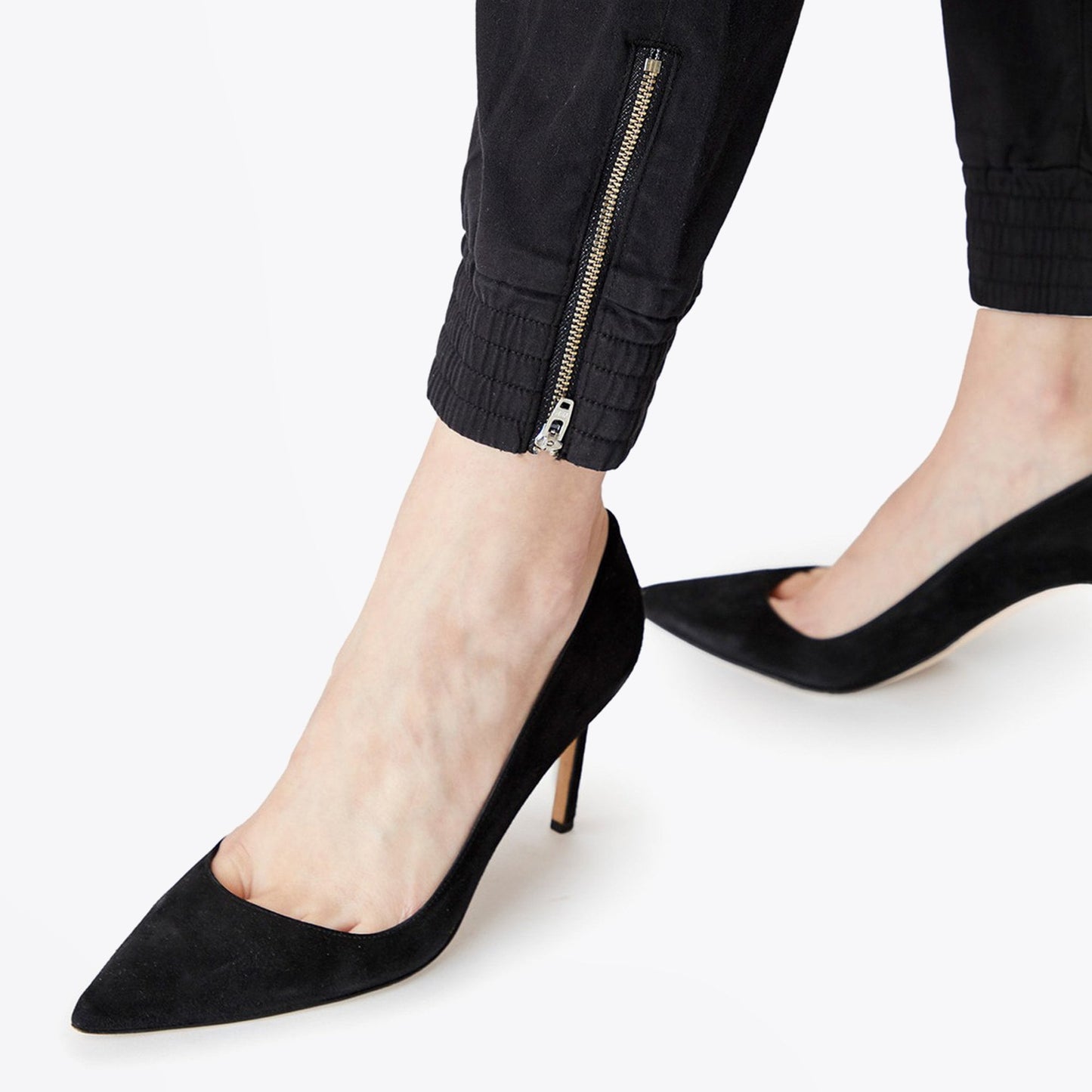 - Arkin Ankle Zip Jogger - Black