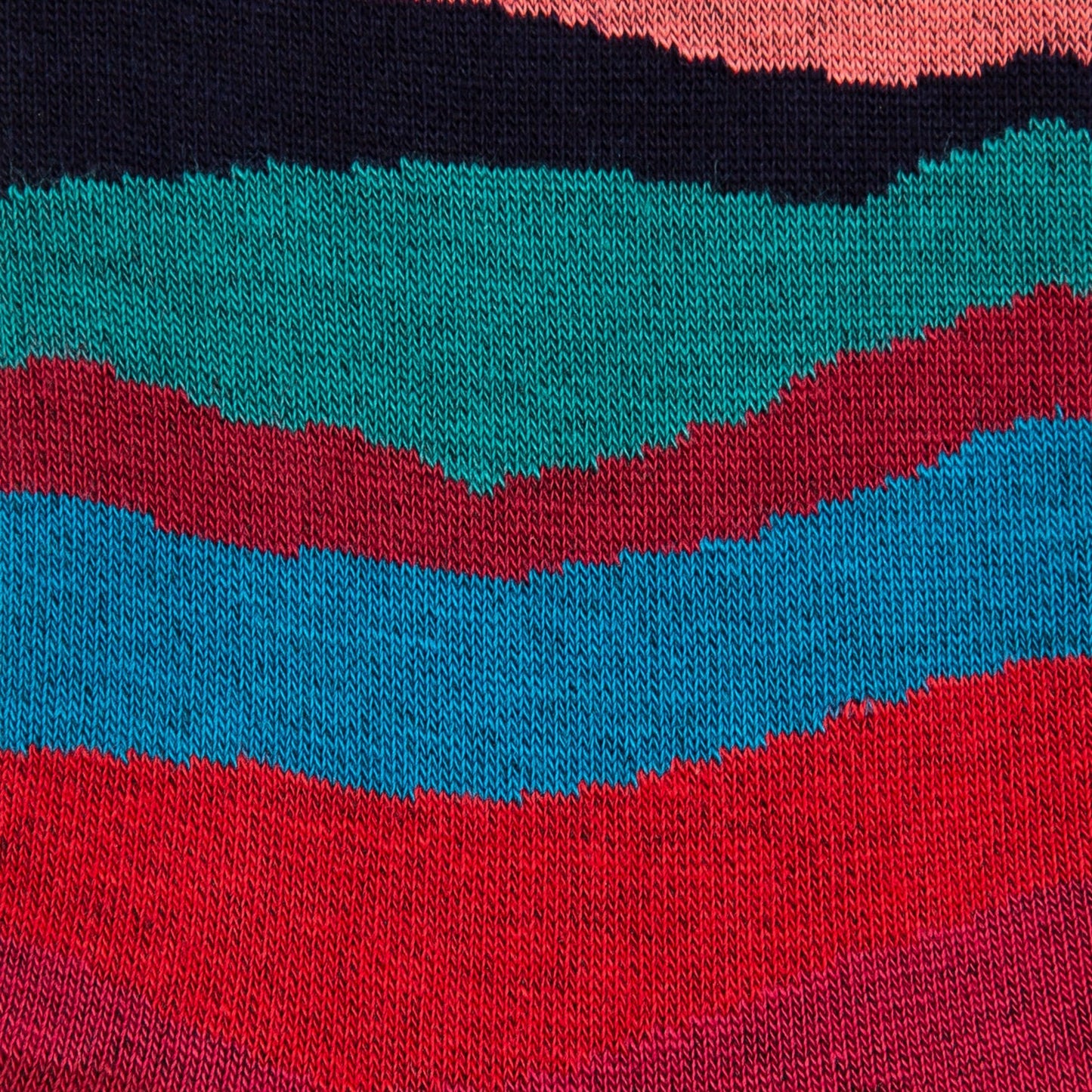 - 'Mountain Stripe' Socks - Multi