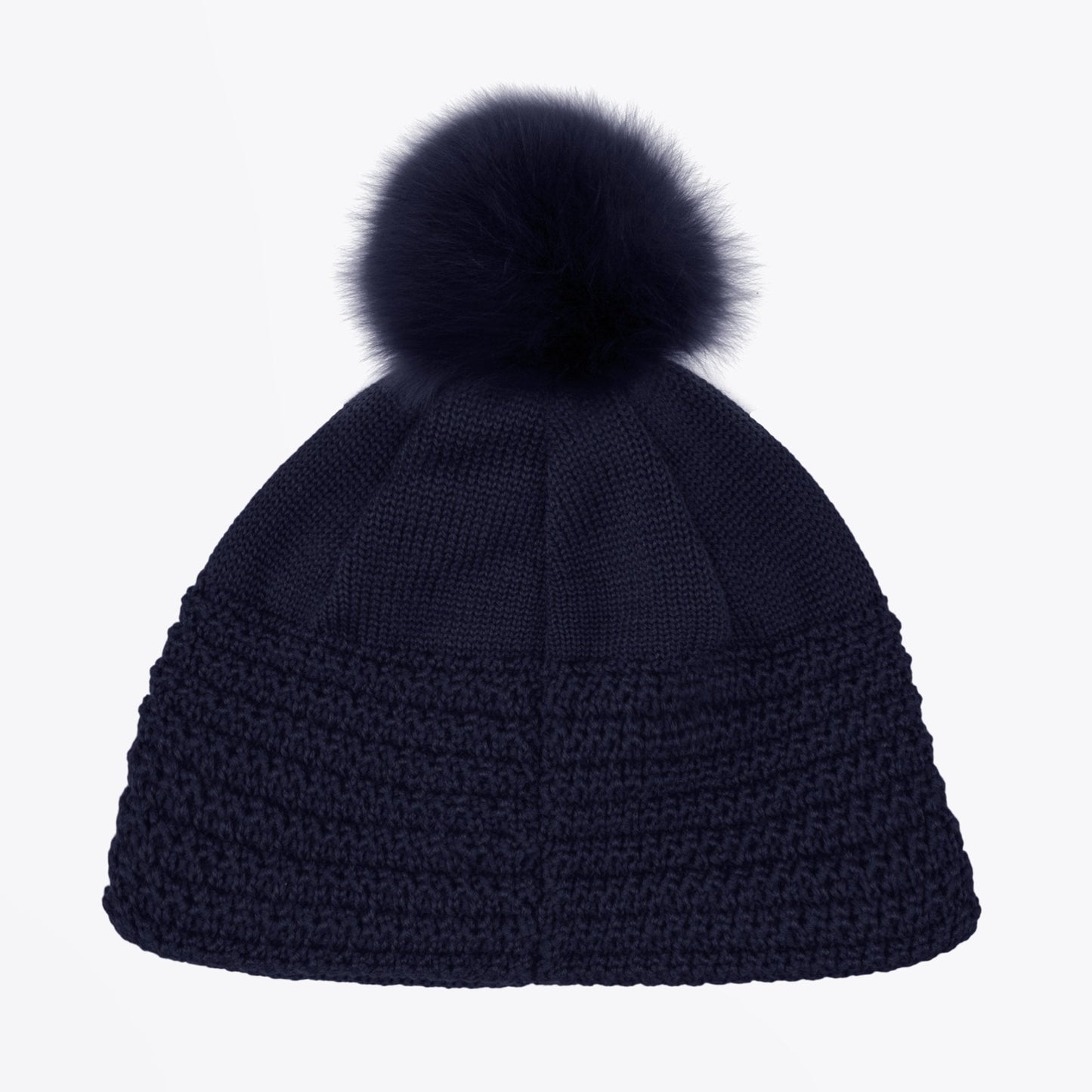 Ivy - Wool Knit Hat - Navy