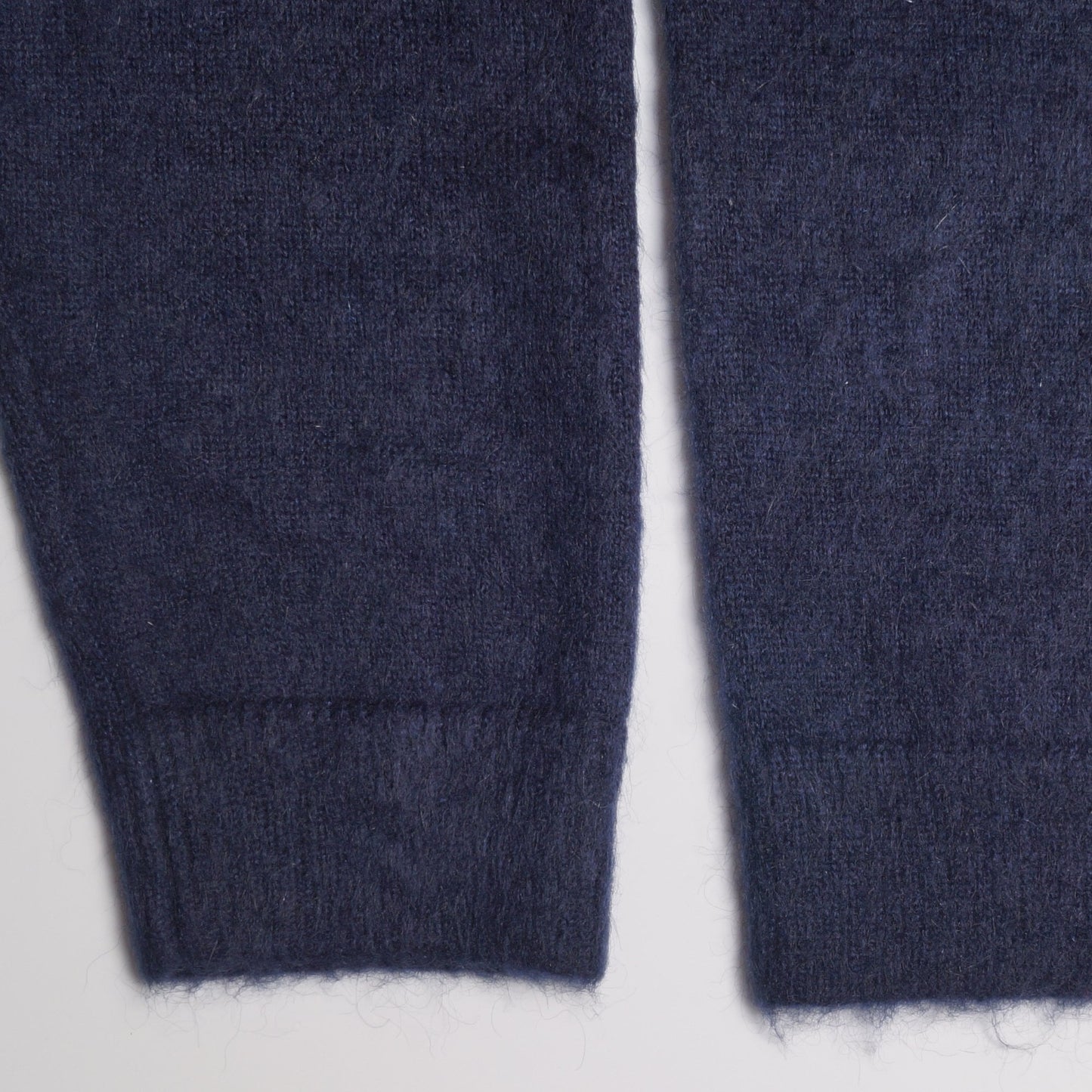 Mohair-Blend Mountain Pullover - Dark Navy