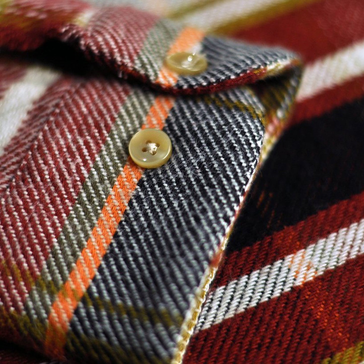 - Burgundi - Checked Shirt - Multi