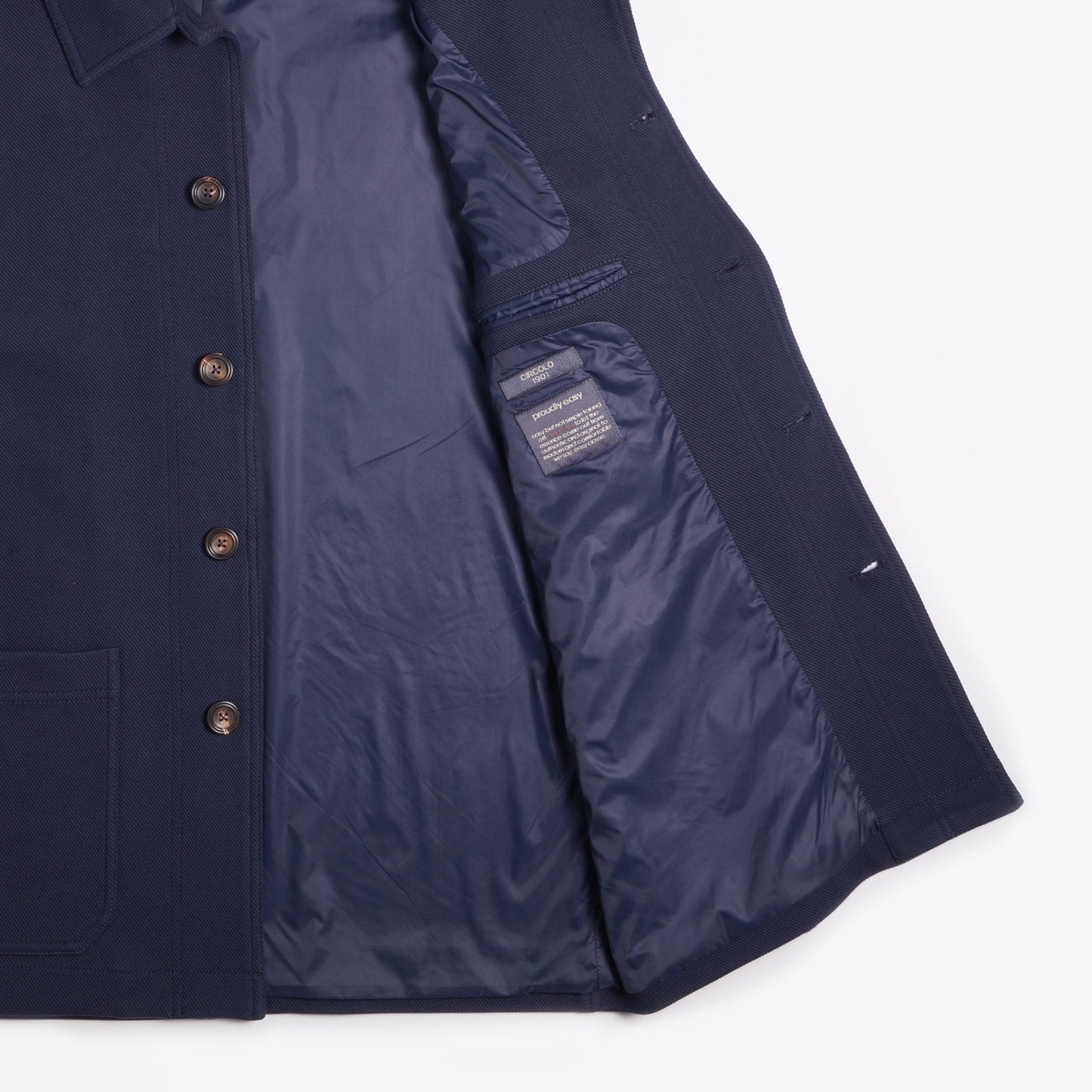 - Shirt Jacket - Navy