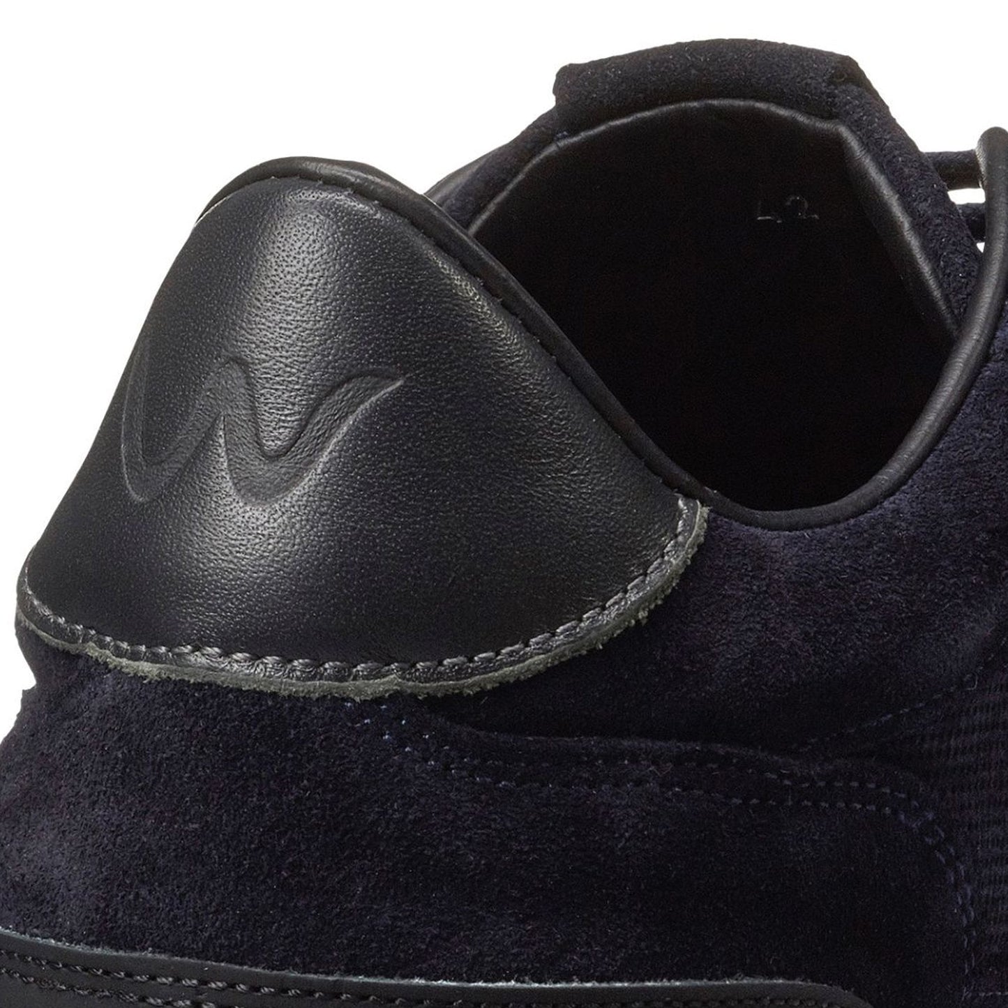 - Farell Suede Trainers - Dark Navy