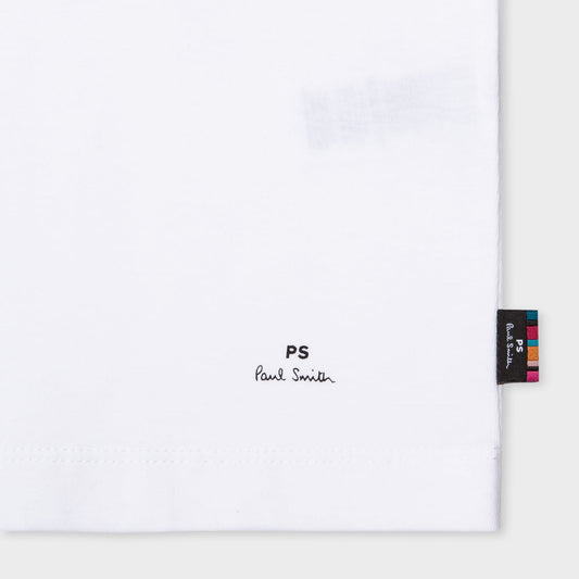 - 'Shrimply The Best' Logo T-Shirt - White