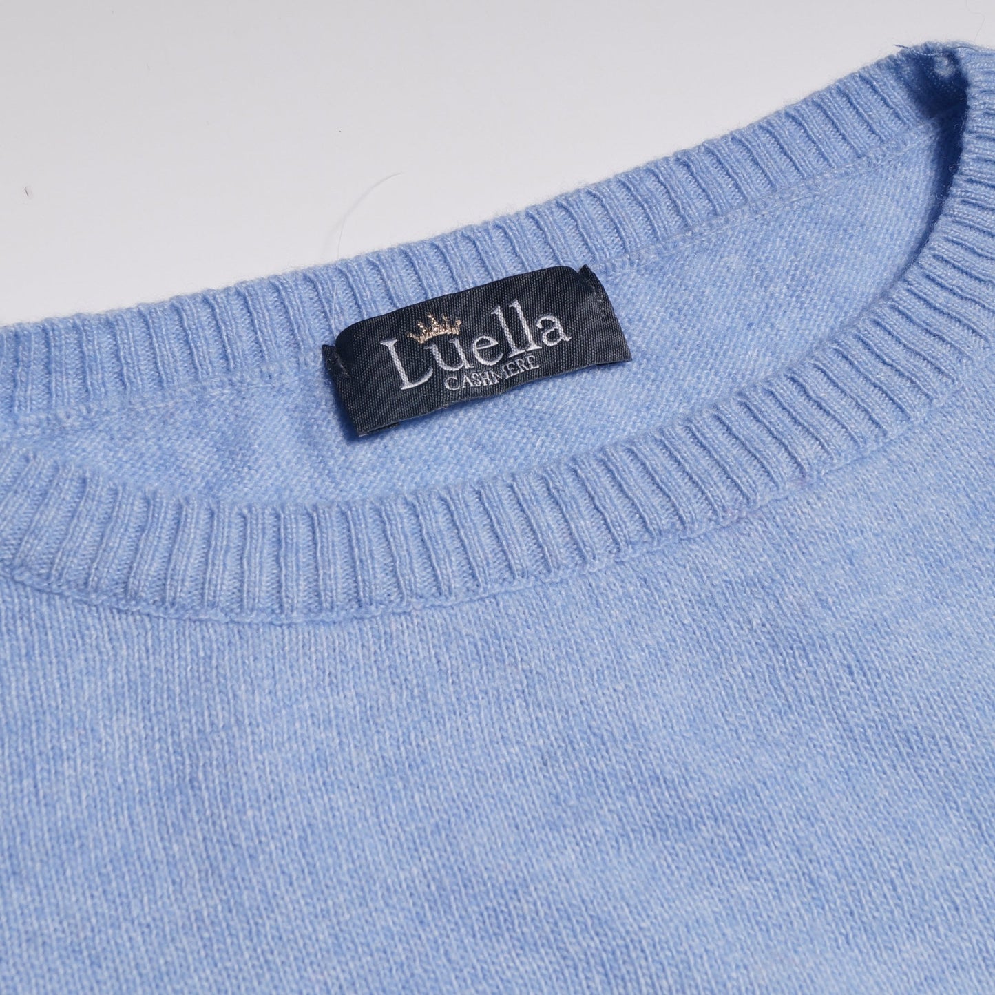 - Ziggy Cashmere Knit - Baby Blue