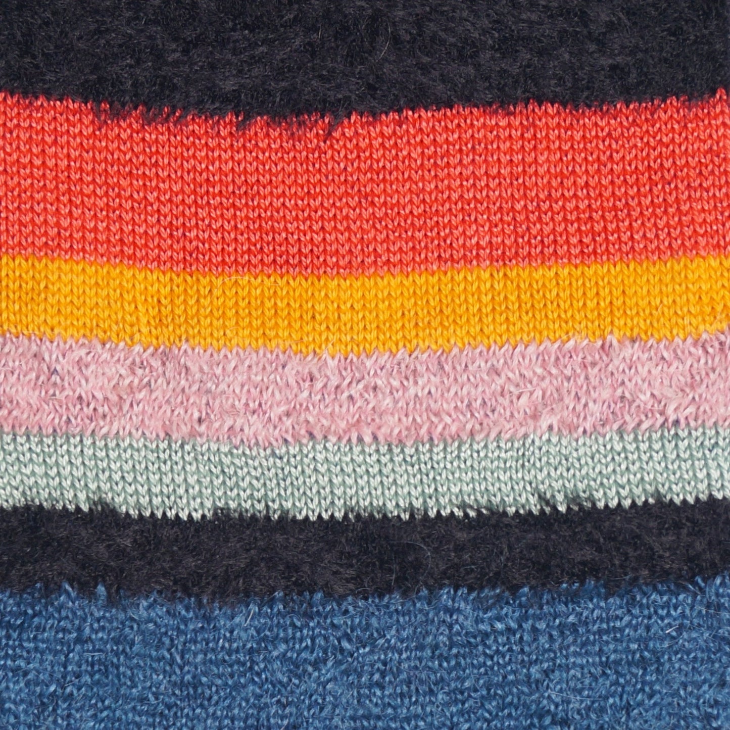 - Textured 'Artist Stripe' Socks - Multi